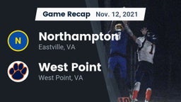 Recap: Northampton  vs. West Point  2021