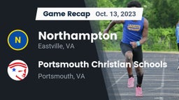 Recap: Northampton  vs. Portsmouth Christian Schools 2023