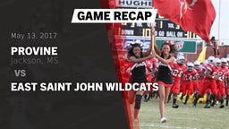 Recap: Provine  vs. East Saint John Wildcats 2017