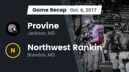 Recap: Provine  vs. Northwest Rankin  2017
