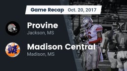Recap: Provine  vs. Madison Central  2017