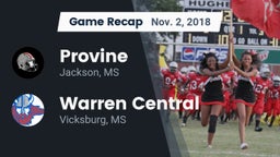 Recap: Provine  vs. Warren Central  2018