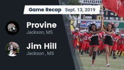 Recap: Provine  vs. Jim Hill  2019