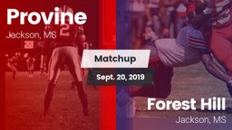 Matchup: Provine vs. Forest Hill  2019