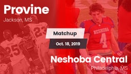 Matchup: Provine vs. Neshoba Central  2019