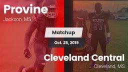 Matchup: Provine vs. Cleveland Central  2019