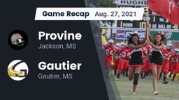 Recap: Provine  vs. Gautier  2021