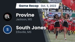 Recap: Provine  vs. South Jones  2023