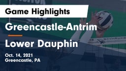 Greencastle-Antrim  vs Lower Dauphin  Game Highlights - Oct. 14, 2021