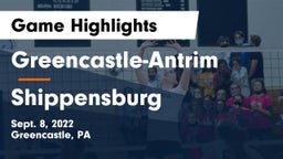 Greencastle-Antrim  vs Shippensburg Game Highlights - Sept. 8, 2022