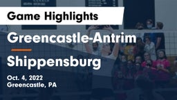 Greencastle-Antrim  vs Shippensburg Game Highlights - Oct. 4, 2022