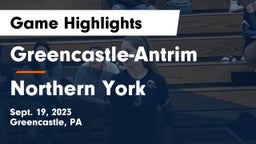 Greencastle-Antrim  vs Northern York Game Highlights - Sept. 19, 2023