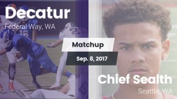 Matchup: Decatur vs. Chief Sealth  2017