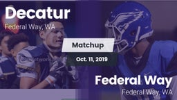 Matchup: Decatur vs. Federal Way  2019