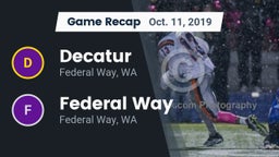 Recap: Decatur  vs. Federal Way  2019