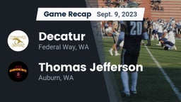 Recap: Decatur  vs. Thomas Jefferson  2023