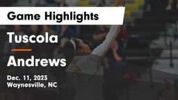  Tuscola  vs Andrews  Game Highlights - Dec. 11, 2023