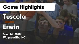  Tuscola  vs Erwin  Game Highlights - Jan. 14, 2020