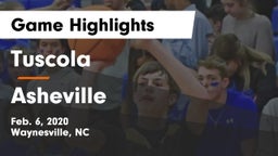  Tuscola  vs Asheville  Game Highlights - Feb. 6, 2020