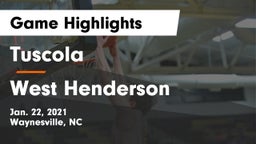  Tuscola  vs West Henderson  Game Highlights - Jan. 22, 2021