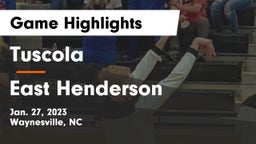  Tuscola  vs East Henderson  Game Highlights - Jan. 27, 2023