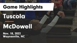  Tuscola  vs McDowell   Game Highlights - Nov. 18, 2022