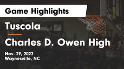  Tuscola  vs Charles D. Owen High Game Highlights - Nov. 29, 2022