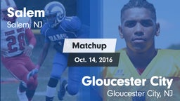 Matchup: Salem vs. Gloucester City  2016