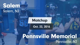 Matchup: Salem vs. Pennsville Memorial  2016