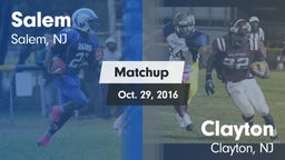 Matchup: Salem vs. Clayton  2016