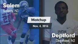 Matchup: Salem vs. Deptford  2016