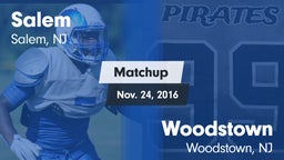 Matchup: Salem vs. Woodstown  2016