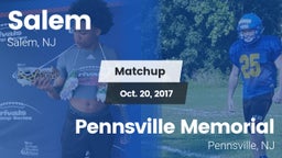 Matchup: Salem vs. Pennsville Memorial  2017