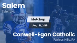Matchup: Salem vs. Conwell-Egan Catholic  2018