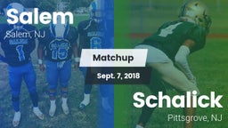 Matchup: Salem vs. Schalick  2018