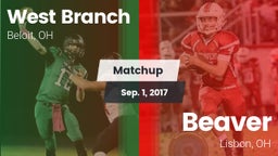 Matchup: West Branch vs. Beaver  2017