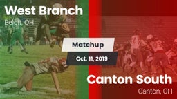 Matchup: West Branch vs. Canton South  2019