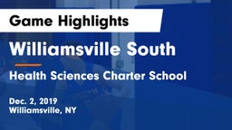 Williamsville South  vs Health Sciences Charter School Game Highlights - Dec. 2, 2019