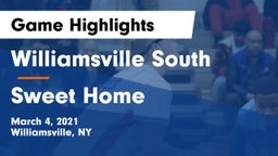 Williamsville South  vs Sweet Home  Game Highlights - March 4, 2021