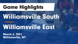 Williamsville South  vs Williamsville East  Game Highlights - March 6, 2021