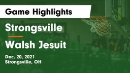 Strongsville  vs Walsh Jesuit  Game Highlights - Dec. 20, 2021