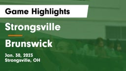 Strongsville  vs Brunswick  Game Highlights - Jan. 30, 2023