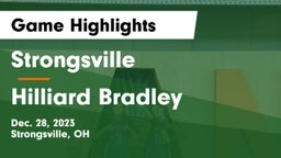 Strongsville  vs Hilliard Bradley  Game Highlights - Dec. 28, 2023
