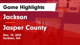 Jackson  vs Jasper County  Game Highlights - Dec. 19, 2023