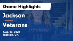 Jackson  vs Veterans  Game Highlights - Aug. 29, 2020