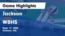 Jackson  vs WBHS Game Highlights - Sept. 17, 2020