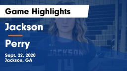 Jackson  vs Perry  Game Highlights - Sept. 22, 2020