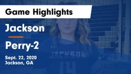 Jackson  vs Perry-2 Game Highlights - Sept. 22, 2020