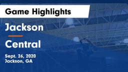 Jackson  vs Central  Game Highlights - Sept. 26, 2020