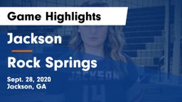 Jackson  vs Rock Springs Game Highlights - Sept. 28, 2020